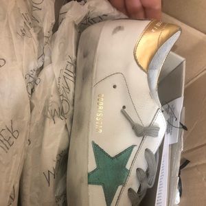 Golden Goose Super star leather low top sneaker
